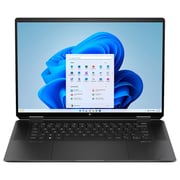 HP Spectre 2-in-1 Convertible (2023) Laptop - 1st Series / Intel Core Ultra 7-155H / 16inch WQXGA / 1TB SSD / 16GB RAM / Shared Intel Arc Graphics / Windows 11 Home / English Keyboard / Nightfall Black / International Version - [16-aa0013dx]