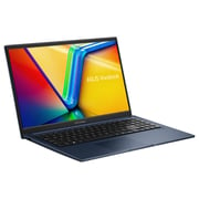 Asus Vivobook 15 (2024) Laptop - 13th Gen / Intel Core i5-1335U / 15.6inch FHD / 512GB SSD / 8GB RAM / Shared Intel Iris Xe Graphics / Windows 11 Home / English & Arabic Keyboard / Quiet Blue / Middle East Version - [X1504VA-NJ123W]