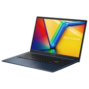 Asus Vivobook 15 (2024) Laptop - 13th Gen / Intel Core i5-1335U / 15.6inch FHD / 512GB SSD / 8GB RAM / Shared Intel Iris Xe Graphics / Windows 11 Home / English & Arabic Keyboard / Quiet Blue / Middle East Version - [X1504VA-NJ123W]