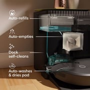IRobot RCA-Y2 Roomba Max 10+ Combo Robotic Vacuum Cleaner Black X085840