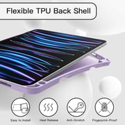 Fitit Book Case Purple iPad Pro 13Inch 2024