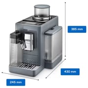 Delonghi Coffee Machine with Touch Interface & Grinder – EXAM440.55.GS11