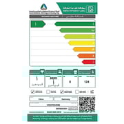 غسالة ونشافة من سامسونج بتعبئة أمامية وسعة 8 كيلو - 6 كيلو غرام للتنشيف WD80T634DBE/YL