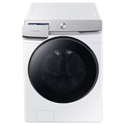 Samsung Front Load 16 kg Washer with 10 kg Dryer EcoBubble Technology, Digital Inverter Motor, White Washer Dryer – WD16T6300GW/YL