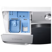 Samsung Front Load 16 kg Washer with 10 kg Dryer EcoBubble Technology, Digital Inverter Motor, White Washer Dryer – WD16T6300GW/YL