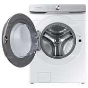 Samsung Front Load 16 kg Washer with 10 kg Dryer EcoBubble Technology, Digital Inverter Motor, White Washer Dryer – WD16T6300GW/YL