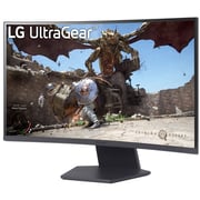 LG 27inch 27GS60QCB Curved Gaming Monitor UltraGear 180Hz Refresh Rate