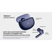 Engage Pods E86A Wireless Earbuds Dark Blue