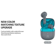 Engage Pods E96 Wireless Earbuds Grey/Blue