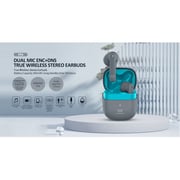 Engage Pods E96 Wireless Earbuds Grey/Blue