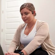 AfterShokz Bone Conduction AS660SG Wireless Over Ear Headphone Slate Gray