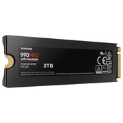 Samsung 990 Pro With Heatsink Internal Solid State Drive PCle4.0 2TB Black/Red MZ-V9P2T0GW