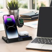 Wiwu 5-in-1 Wireless Charger Black