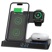 Wiwu 5-in-1 Wireless Charger Black