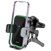 Wiwu Wireless Charging Car Mount Holder Black