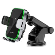 Wiwu Wireless Charging Car Mount Holder Black