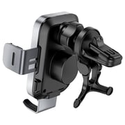 Wiwu Wireless Charging Car Mount Holder Black