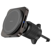 Wiwu Wireless Charging Car Mount Holder Black