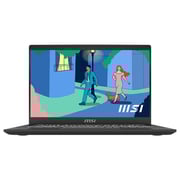 MSI MODERN 14 C7M (2024) Laptop - AMD Ryzen 7-7730U / 14inch FHD / 512GB SSD / 16GB RAM / Shared AMD Radeon Graphics / Windows 11 Home / English & Arabic Keyboard / Classic Black / Middle East Version