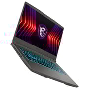 MSI THIN 15 B12UCX Gaming (2024) Laptop - 12th Gen / Intel Core i5-12450H / 15.6inch FHD / 512GB SSD / 8GB RAM / 4GB NVIDIA GeForce RTX 2050 Graphics / Windows 11 Home / English & Arabic Keyboard / Black / Middle East Version