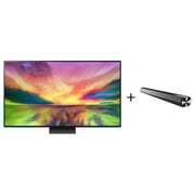 LG QNED81 Series, 65 inch 4K Smart UHD TV with Magic remote, HDR, WebOS, 2023 + JVC 600 Watts Soundbar