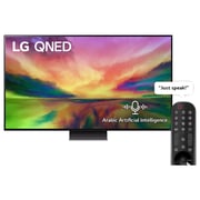 LG QNED81 Series, 65 inch 4K Smart UHD TV with Magic remote, HDR, WebOS, 2023 + JVC 600 Watts Soundbar