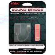 نايكو محول صوت بلوتوث  Sound Bridge باللون الأسود
