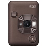Fujifilm INSTAX MINI Liplay Hybrid Instant Camera Deep Bronze