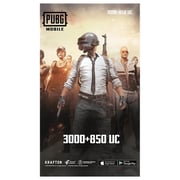 ببجي 3000+850 UC 50$ الكود الرقمي