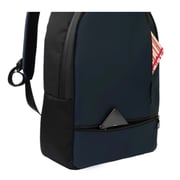 Dawenha Leather Backpack – Navy Blue