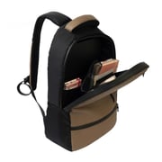Dawenha Leather Backpack - Beige
