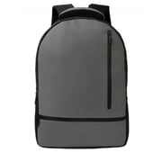 Dawenha Leather Backpack - Gray