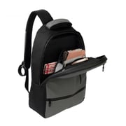 Dawenha Leather Backpack - Gray