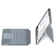 Smartix Wireless Keyboard Case With Trackpad Grey iPad Air 13Inch /Pro 12.9Inch