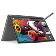Lenovo Yoga 7 14IML9 2-in-1 Convertible (2023) Laptop - 1st Series / Intel Core Ultra 7-155U / 14inch WUXGA / 1TB SSD / 16GB RAM / Shared Intel Graphics / Windows 11 Home / English Keyboard / Storm Grey / International Version - [83DJ000GCF]