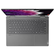 Lenovo Yoga 7 14IML9 2-in-1 Convertible (2023) Laptop - 1st Series / Intel Core Ultra 7-155U / 14inch WUXGA / 1TB SSD / 16GB RAM / Shared Intel Graphics / Windows 11 Home / English Keyboard / Storm Grey / International Version - [83DJ000GCF]