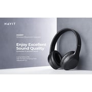 Havit HVBT-H628BT-BK Wireless On Ear Headset Black