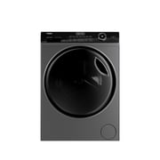 Haier Front Load Washing Machine with direct motion inverter, Super Drum, 8KG, 1400 RPM, Silver- HW80-B14959S6TU1