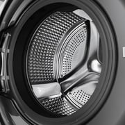 Haier Front Load Washing Machine with direct motion inverter, Super Drum, 8KG, 1400 RPM, Silver- HW80-B14959S6TU1