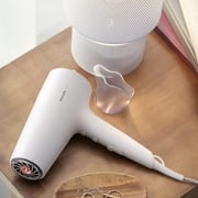 Philips Series 5000 Hair Dryer with Thermoprotect Technology , White - bhd500/00