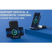 Digitplus 3-in-1 Wireless Charging Station Black