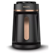 Philips Series 5000 Turkish Coffee Machine, 4 Cups, Black - HDA150-60