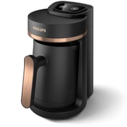 Philips Series 5000 Turkish Coffee Machine, 4 Cups, Black - HDA150-60