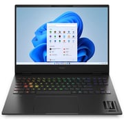 HP Omen Gaming (2024) Laptop - 14th Gen / Intel Core i9-14900HX / 16inch WQXGA / 2TB SSD / 32GB RAM / 8GB NVIDIA GeForce RTX 4070 Graphics / Windows 11 Home / English & Arabic Keyboard / Shadow Black Aluminium / Middle East Version - [16-U1001NE]