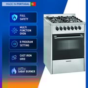Daewoo 4 Burner Gas Cooker DGE-S664HE