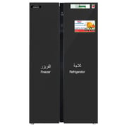 Generaltec Side By Side Refrigerator 490 Litres GR860BGSB