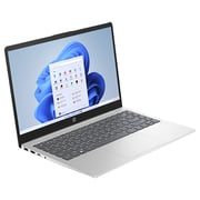 HP (2024) Laptop - AMD Ryzen 7-7730U / 14inch FHD / 1TB SSD / 16GB RAM / Shared AMD Radeon Graphics / Windows 11 Home / English & Arabic Keyboard / Natural Silver / Middle East Version - [14-EM0014NE]