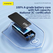 Foneng Power Bank 10000mAh White PX101-WE