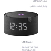 ياسمينا Y-00020 مكبر صوت ذكي متطور مدعم بخاصية الذكاء الاصطناعي الشبيه بالإنسان حجم ميني باللون الأسود