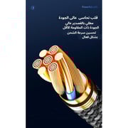Wiwu TM01 Type-C To Lighting 20W PD Fast charging Data Cable 1.2M, Transparent Design, Super durable, Data sync - Black